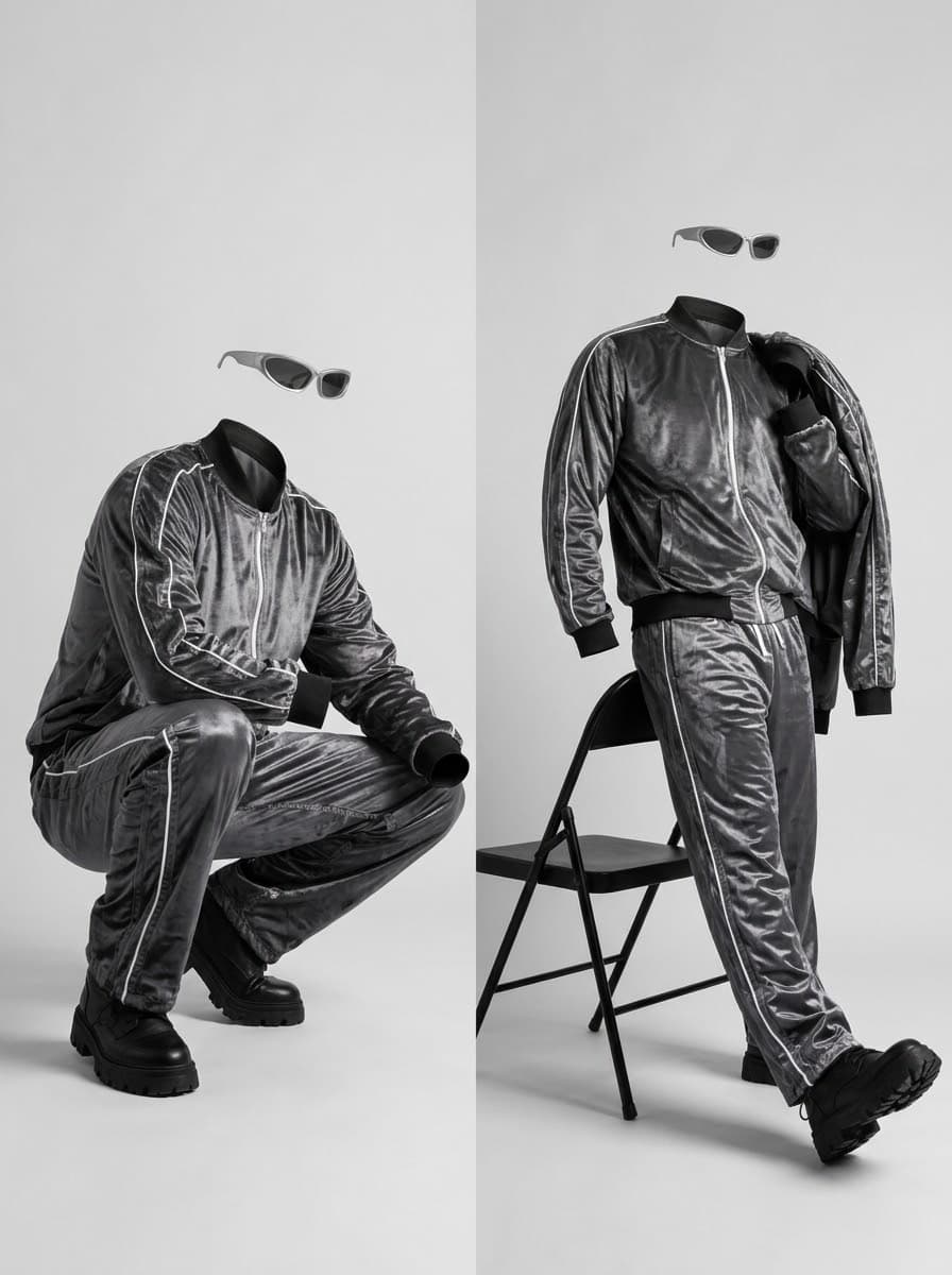 satin back velour